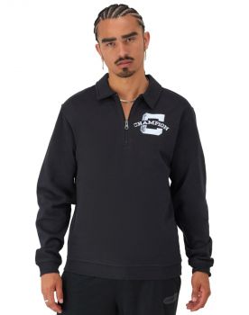 CHAMPION-CLASSIC FLEECE QUARTER ZIP Men
