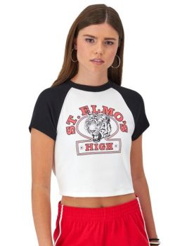 CHAMPION-RIB RALLY RINGER TEE Women