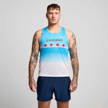 SAUCONY-STOPWATCH GRAPHIC SINGLET Men