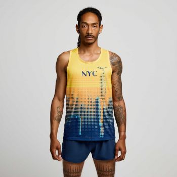 SAUCONY-STOPWATCH GRAPHIC SINGLET Men