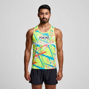 SAUCONY-STOPWATCH GRAPHIC SINGLET Men