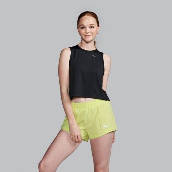 SAUCONY-STOPWATCH CROP TANK Women