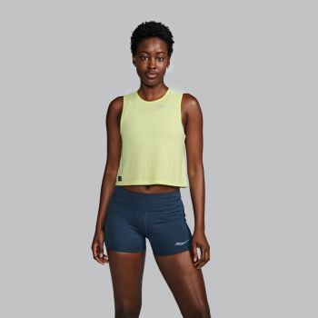 SAUCONY-STOPWATCH CROP TANK Women